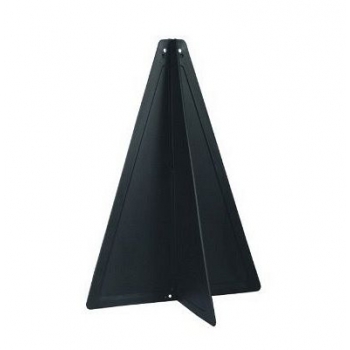 Stożek sygnałowy czarny 33 cm